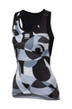 SPORTFUL Cycling sleeveless jersey - PRIMAVERA LADY - black/grey