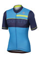 SPORTFUL Cycling short sleeve jersey - SQUADRA CORSE - yellow/blue/light blue