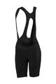 SPORTFUL Cycling bib shorts - TOTAL COMFORT LADY - black