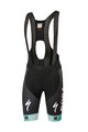 SPORTFUL Cycling bib shorts - BORA HANSGROHE 2020 - green/black