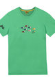 TDF Cycling short sleeve t-shirt - KIDS GRAPHIC - green