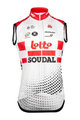 Cycling gilet - LOTTO SOUDAL 2019 - red/white