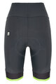 SANTINI Cycling shorts without bib - GIADA LUX LADY - grey