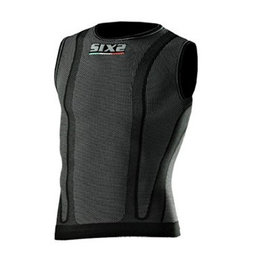SIX2 Cycling tank top - KIDS SMX - black
