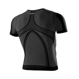 SIX2 Cycling short sleeve t-shirt - KIDS TS1 - black