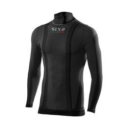 SIX2 Cycling long sleeve t-shirt - KIDS TS3 - black