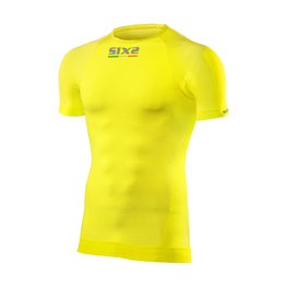 SIX2 Cycling short sleeve t-shirt - TS1 - yellow